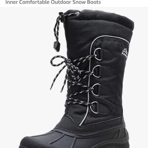 Cozy Black Women's Winter Boots
